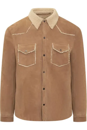 SALVATORE SANTORO Shearling leather jacket