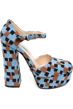 Prada Check pattern sandals