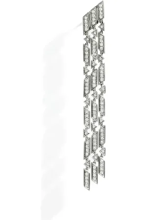 Statement Sterling Anyway diamond earring