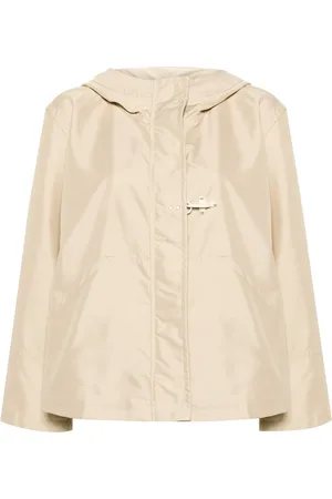 FAY Hooded technical-poplin parka