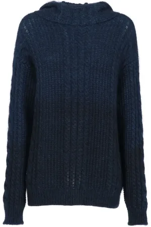 Dior 2010s cable-knit hoodie