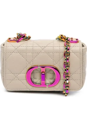 Dior 2022 Micro Supple Calfskin Cannage Caro Bag crossbody bag