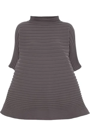 PLEATS PLEASE ISSEY MIYAKE Ribbed-knit top