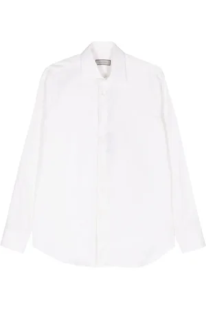 CANALI Long-sleeve poplin shirt