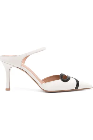 MALONE SOULIERS Bonnie 80mm leather mules