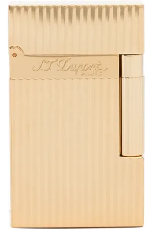 S.T. Dupont Engraved-logo lighter