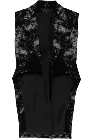 MARC LE BIHAN Graphic-print blazer