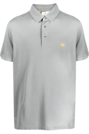 Etro Logo-embroidered polo shirt