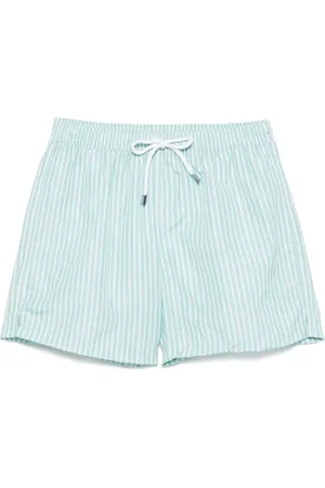 FEDELI Striped swim shorts