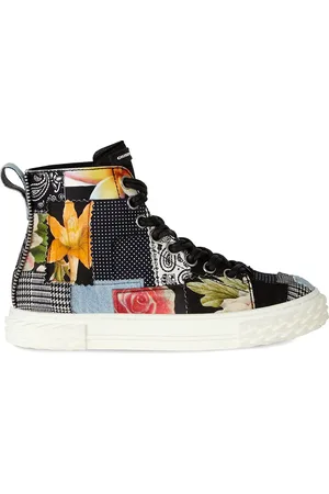 Giuseppe Zanotti Patchwork high-top sneakers
