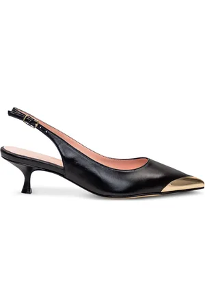 ANNA F. 45mm metal pointed-pumps