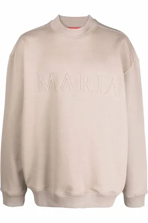 032c Maria-embossed cotton sweatshirt