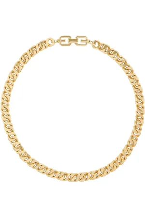 Givenchy 1980 curb-chain necklace