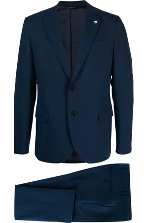 Manuel Ritz Single-breasted buttoned suit
