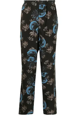 UNDERCOVER Printed straight-leg trousers