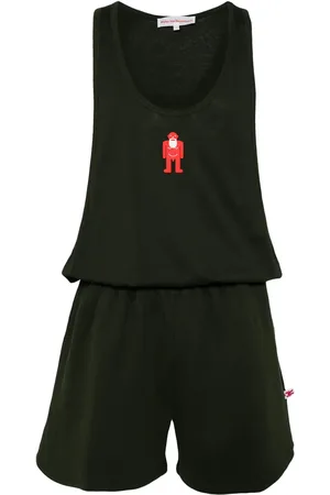 WALTER VAN BEIRENDONCK Astral graphic-print romper