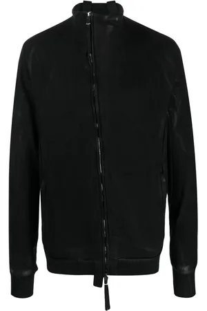 11 BY BORIS BIDJAN SABERI High-neck cotton lightweight jacket