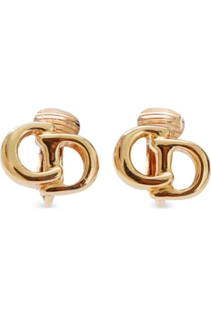 Dior CD clip-on earrings