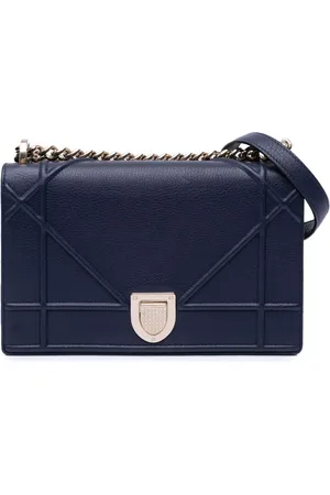 Dior 2017 Medium Grained Calfskin Diorama Flap crossbody bag