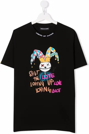 Vision Of Super TEEN grahic-print cotton T-Shirt