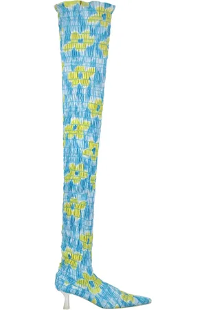 AMY CROOKES 50mm over-the-knee boots