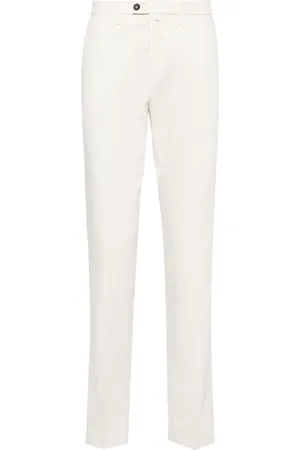 corneliani Tapered-leg twill chinos