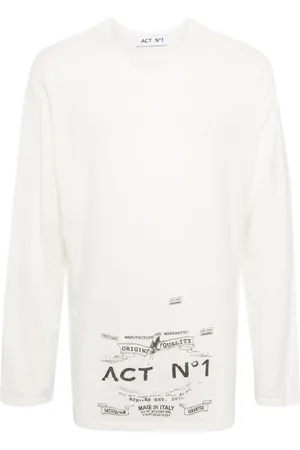 ACT N°1 Logo-print cotton T-shirt