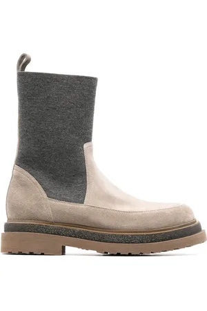 Brunello Cucinelli Suede Chelsea boots