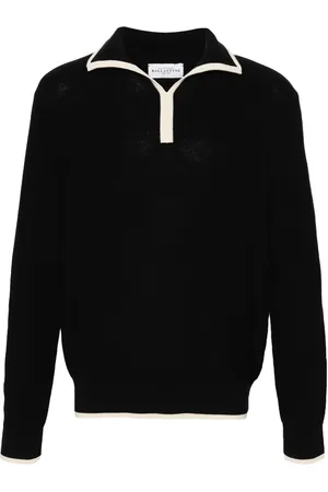 BALLANTYNE Ribbed-knit cotton jumper