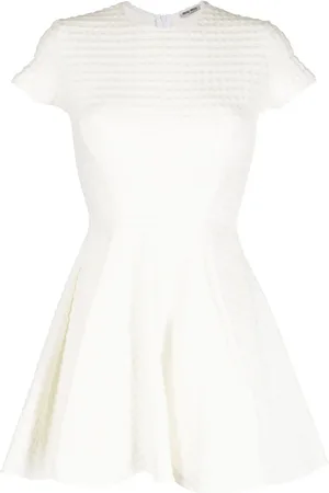 Miu Miu Jacquard A-line dress