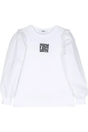 Msgm Frill-detail blouse