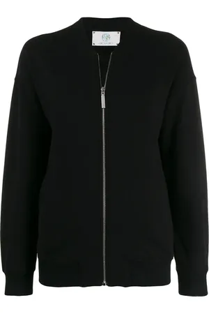 Alberta Ferretti Love Me print zipped sweatshirt