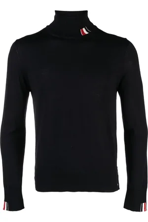 Thom Browne Virgin-wool turtleneck fine-knit jumper