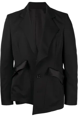 Sulvam Asymmetric single-breasted blazer