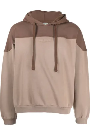 Guess Embroidered-logo cotton hoodie