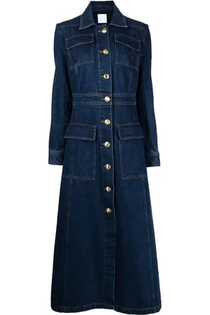 ROSETTA GETTY Long denim coat