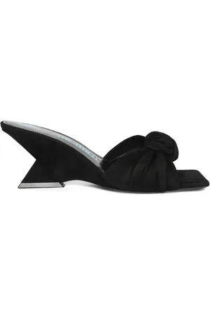 The Attico 60mm Duse knotted sandals
