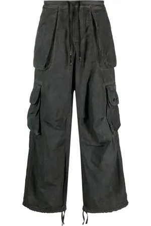 A PAPER KID Wide-leg cargo pants