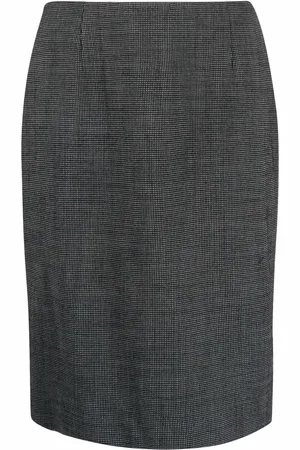 Dior 2010s high-waisted straight skirt