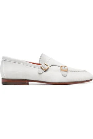 santoni Buckled monk shoes