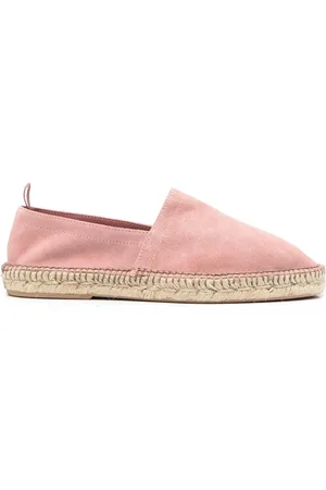LARDINI Braided suede espadrilles