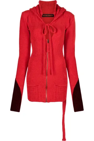 OTTOLINGER Two-tone zip-up cardigan