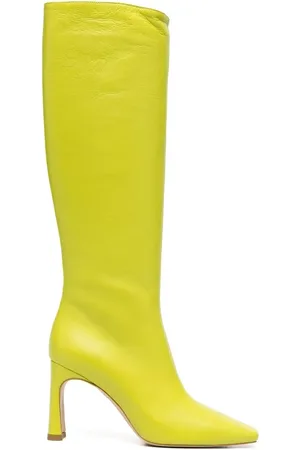 Liu Jo X Leonie Hanne square-toe leather boots