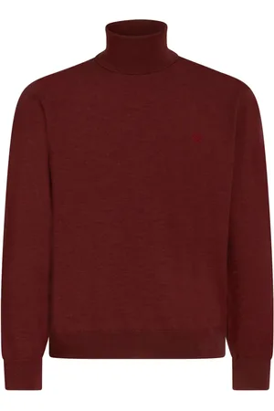 Etro Pegaso-embroidered high-neck jumper