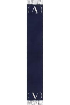 VALENTINO GARAVANI VLogo Signature fringed scarf