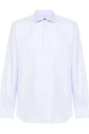 corneliani Zigzag-pattern shirt