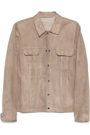 SALVATORE SANTORO Suede jacket