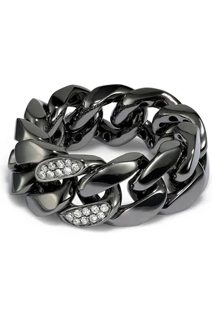 Shay 18kt gold chain ring