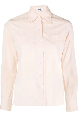 Céline 1970s graphic-print cotton shirt