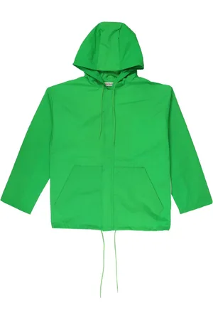 WALTER VAN BEIRENDONCK Graphic-print hooded jacket